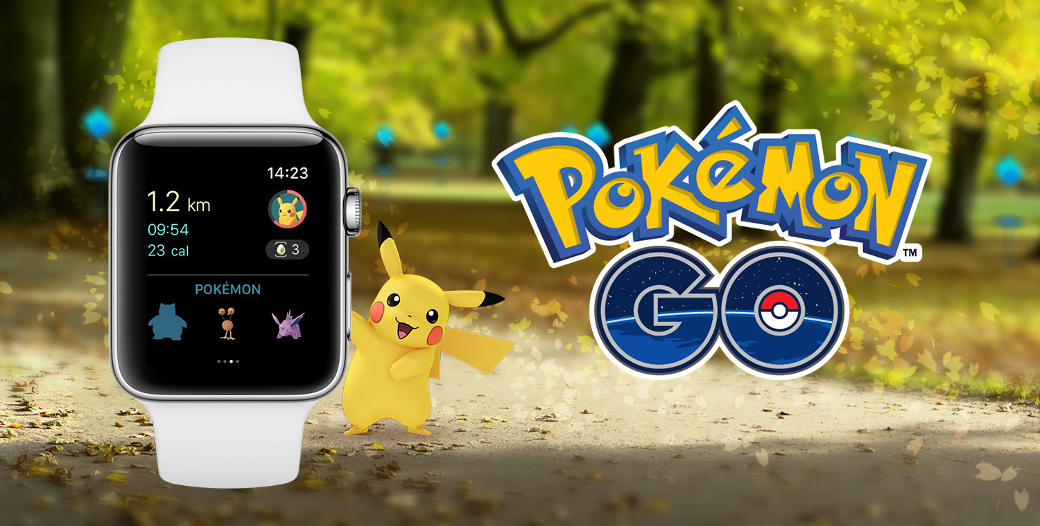 Pokémon GO is now on the Apple Watch